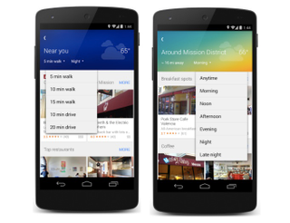 Illustration for article titled Google Maps App Now Gives Suggestions Based on Weather and Time of Day